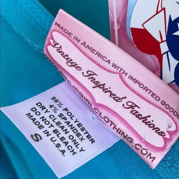 PINUP COUTURE VIVIAN SATIN DRESS SMALL - Picture 7 of 10